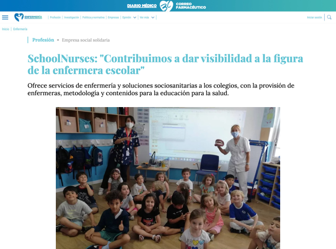 Enfermería Escolar en Madrid